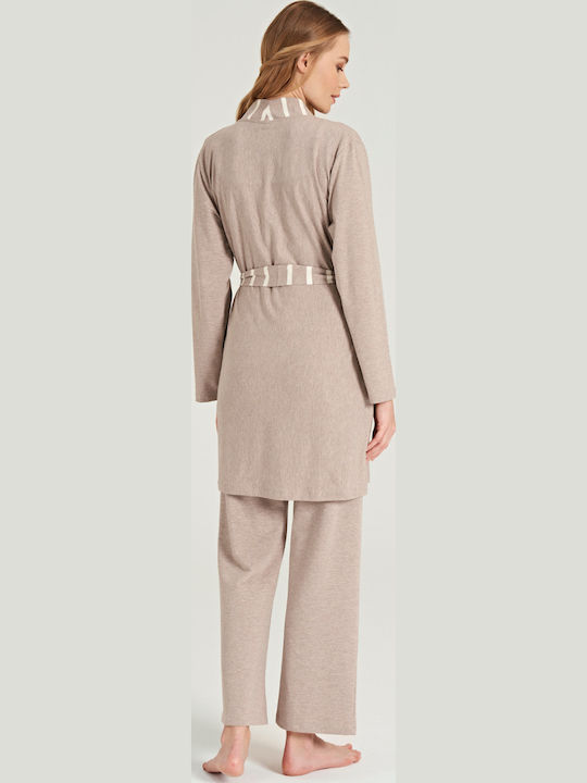 Feyza Robe Schwangerschaft Brown