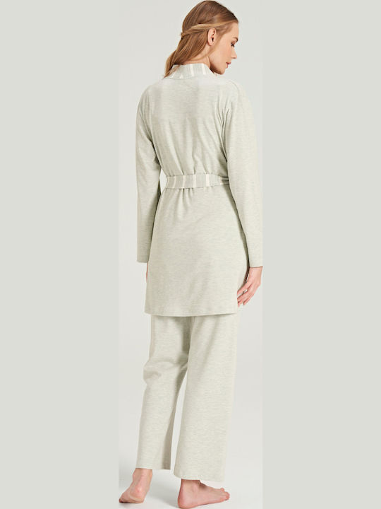 Feyza Robe de maternitate Bay Leaf Mint