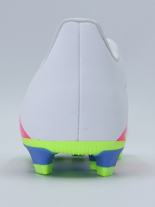 adidas Predator Club Fußballschuhe mit Stollen Weiß