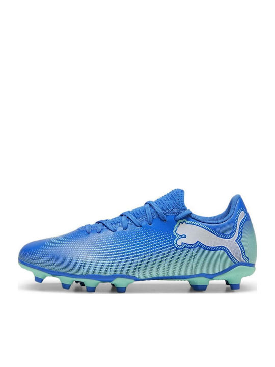 PUMA Future 7 Play Football Shoes with Cleats Blue