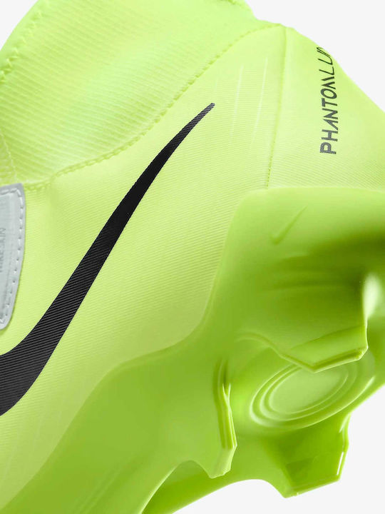 Nike Phantom Luna II Academy Football Shoes with Cleats Yellow