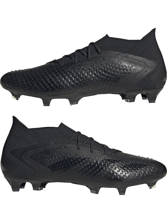 adidas Predator Accuracy.1 Ποδοσφαιρικά Παπούτσια με Τάπες FG Core Black / Cloud White