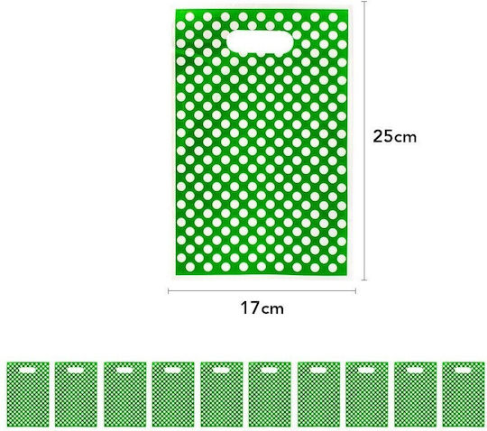 Pungă de ambalaj alimentar Plastic 10buc 17x25cm