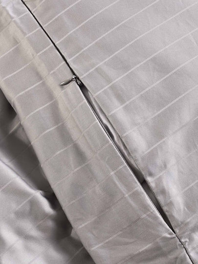 Σετ Παπλωματοθήκη Charisma Elegance 170x250 Grey