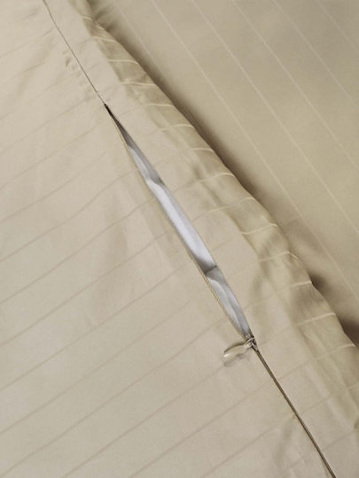 Σετ Παπλωματοθήκη Charisma Elegance 230x250 Beige