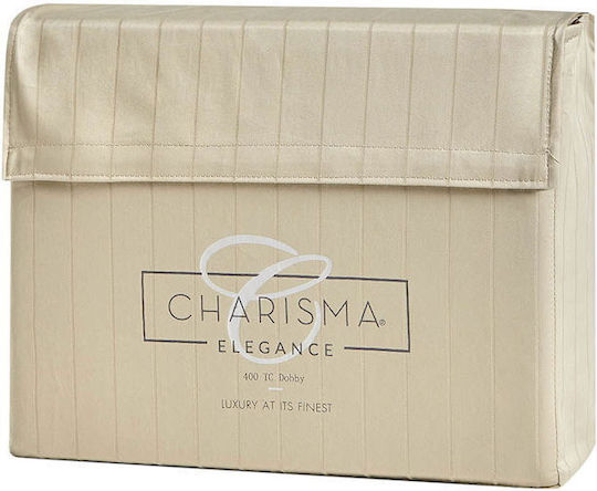 Σετ Παπλωματοθήκη Charisma Elegance 170x250 Beige