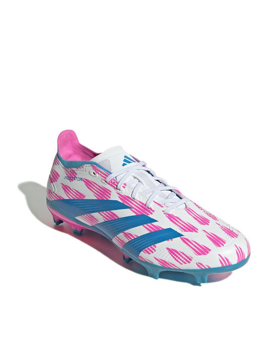 adidas Predator League Football Shoes with Cleats Beige