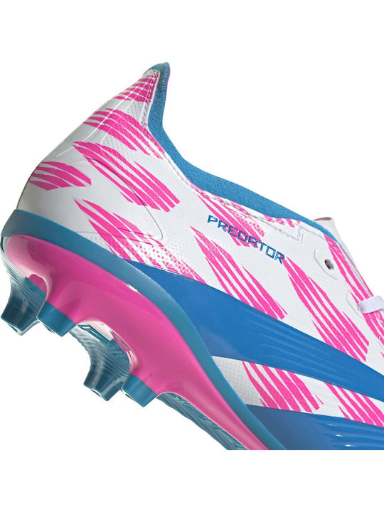 adidas Predator League Football Shoes with Cleats Beige