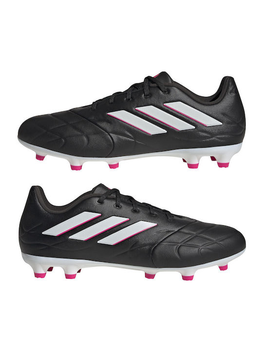 adidas Copa Pure.3 Football Shoes with Cleats Core Black / Zero Metalic / Team Shock Pink 2