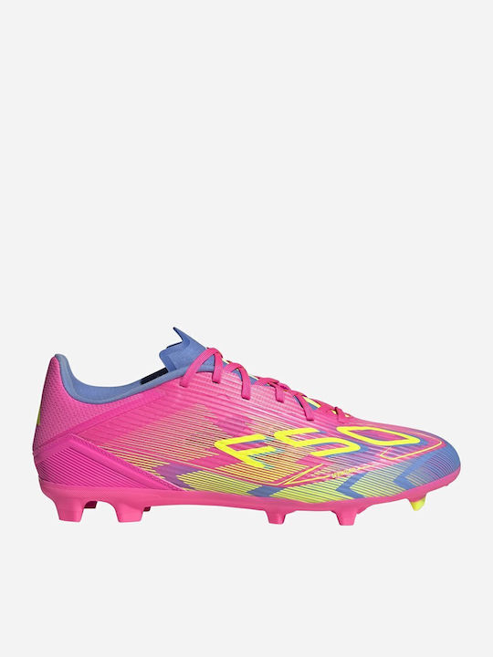 adidas F50 League Pantofi de Fotbal cu crampoane Roz