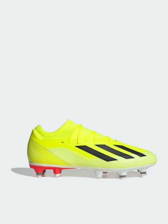 adidas X Crazyfast League Ποδοσφαιρικά Παπούτσια με Τάπες SG Team Solar Yellow 2 / Core Black / Cloud White