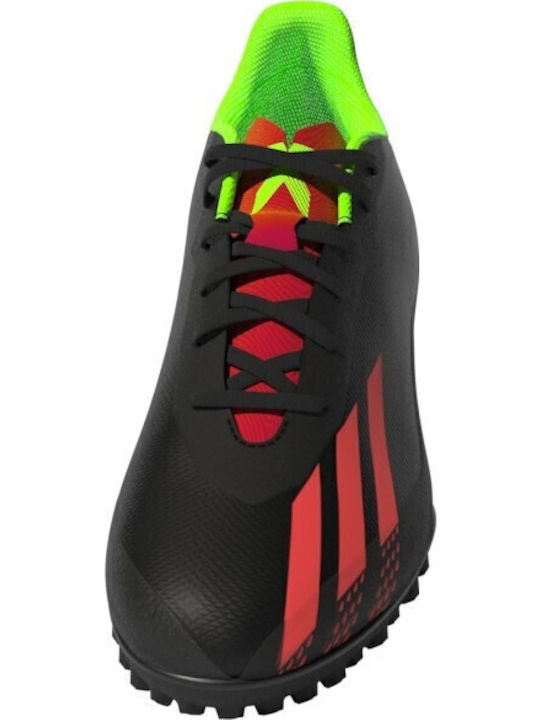 adidas X Speedportal 4 Football Shoes with Molded Cleats Core Black / Solar Red / Solar Green