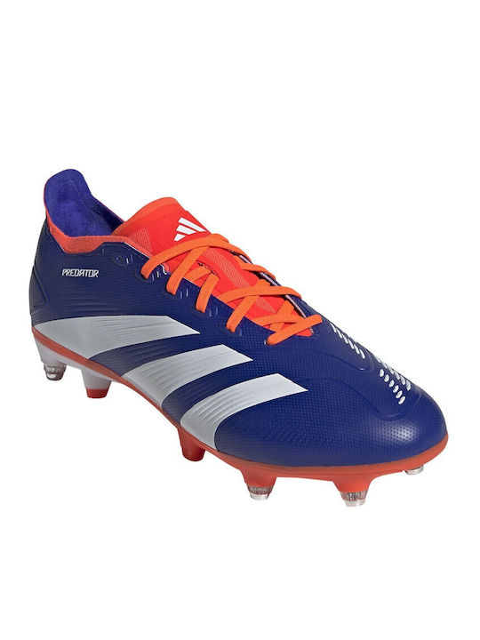 adidas Predator League Football Shoes with Cleats Blue