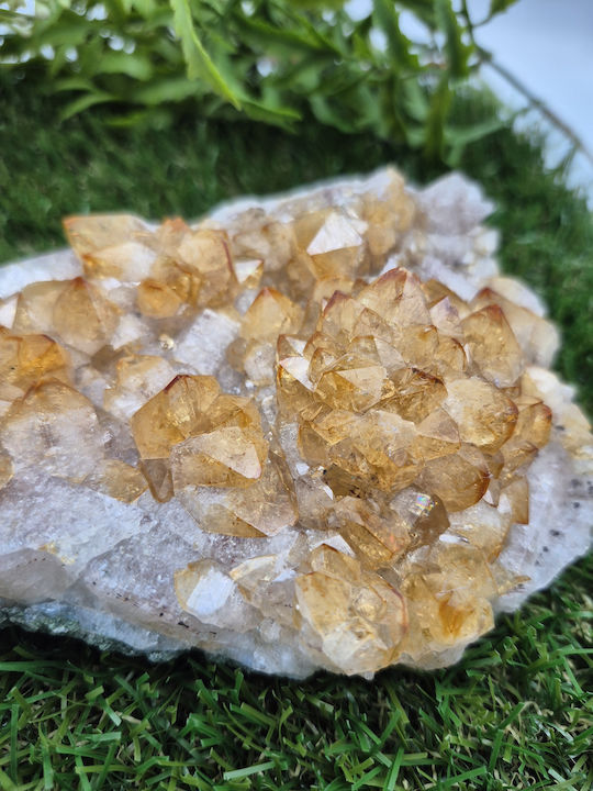 Complex Citrin – Piatră Naturală Brută Prosperitate și Energie Pozitivă