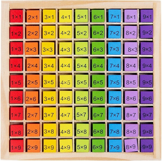 Montessori Educational Game Letters & Numbers made of Wood