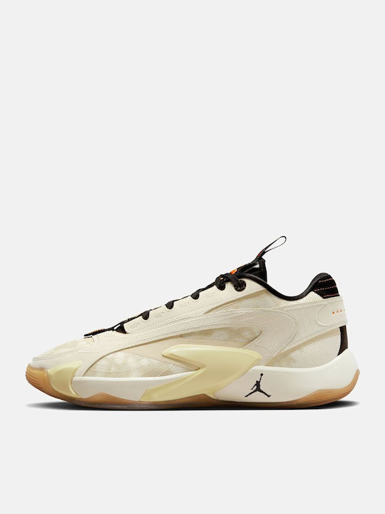 Luka 2 Low Basketball Shoes Coconut Milk / Fossil / Lemon Drop / Black