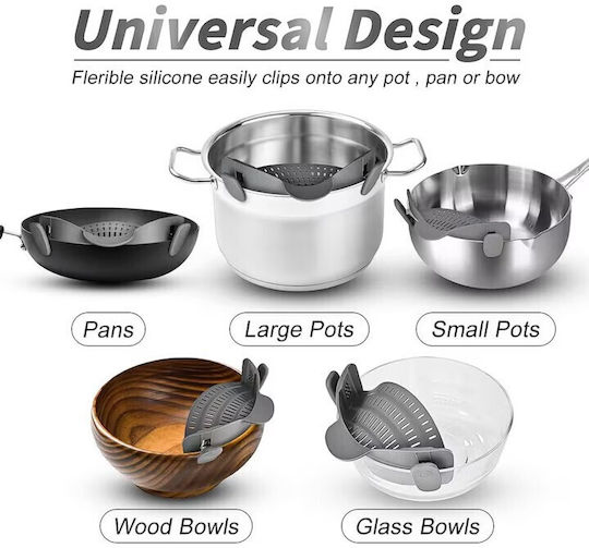 Silicone Colander Pasta 23x12.5cm 1pcs