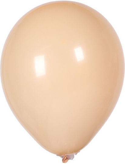 Σετ 10 Μπαλόνια Latex Καφέ 30εκ.
