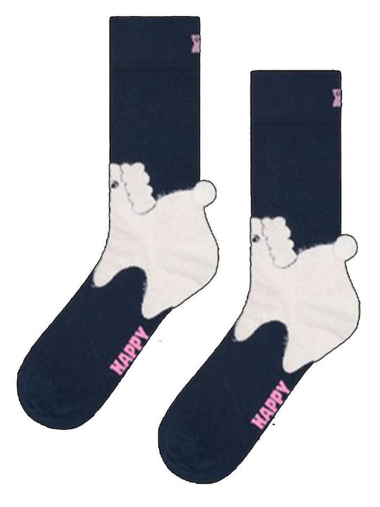Happy Socks Fluffy Dog Multi Ανδρικές Κάλτσες Multi