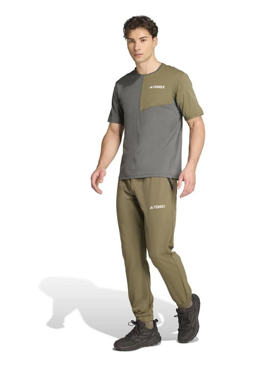 Pants Παντελόνι Φόρμας Γυαλιστερό Πράσινο