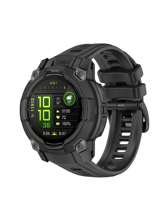Curea Neagră Garmin Instinct 3 45mm