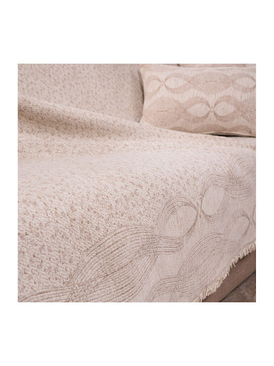Teoran Garland Ριχτάρι Διθέσιου Καναπέ Chenille 180x250εκ. 01 52017861
