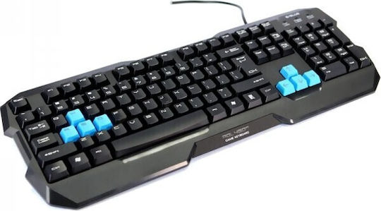 E-Blue Polygon Gaming Πληκτρολόγιο (Αγγλικό US)