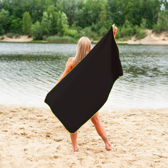 Nils Mikrofasertuch Körper 200gr/m² Schwarze 70x140cm