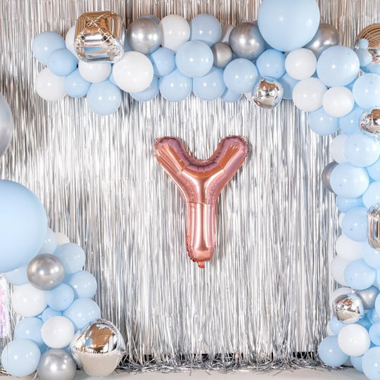 Luftballon Folie Jumbo Buchstabe Υ Rose Gold 100cm