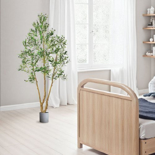 Künstliche Pflanze im Topf Olive Grün 210cm Vevor