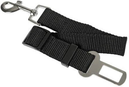 Carsun Seatbelt Car for Dog 34-60cm Black