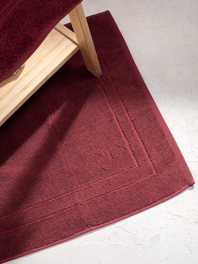 Homelover Комплект Кърпи за Баня 3бр Bery Red Тегло 500гр/кв.м
