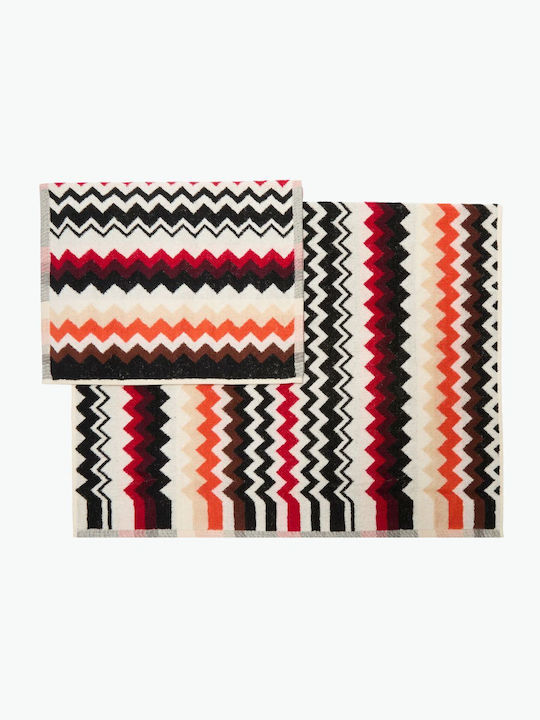 Missoni Set De Prosoape De Baie 2 Buc Zig Zag Multicolore