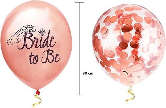 Set of 10 Balloons Latex Pink 30cm