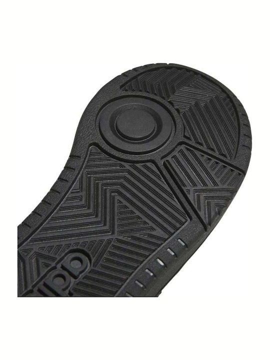 Hoops Παιδικά Sneakers High Μαύρα