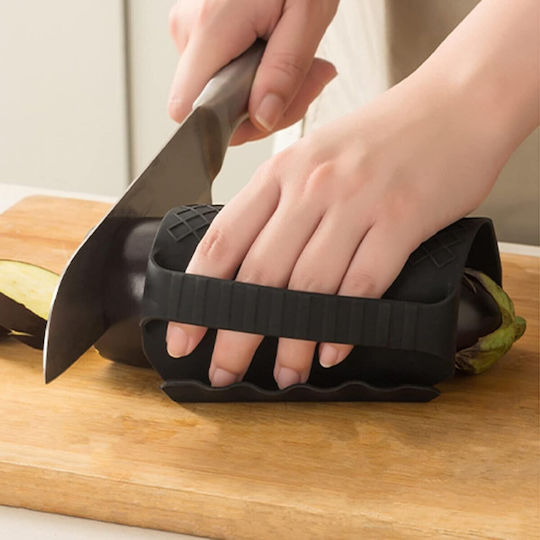 Pot Holder Silicone Black 1pcs