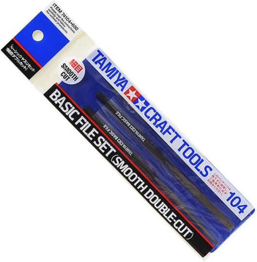Tamiya Basic File Set 3pcs Λίμες Μοντελισμού Tamiya Σετ 3τεμ