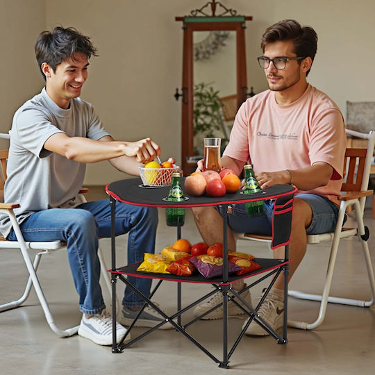 Vevor Table for Camping Foldable Black