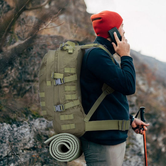 Forcell Ranger Στρατιωτικό Σακίδιο Πλάτης Olive 30lt