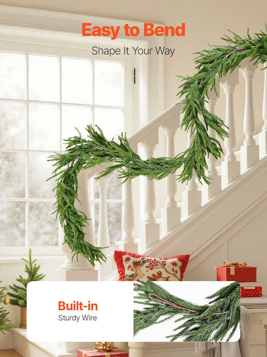 Vevor Christmas Garland Green 1pc