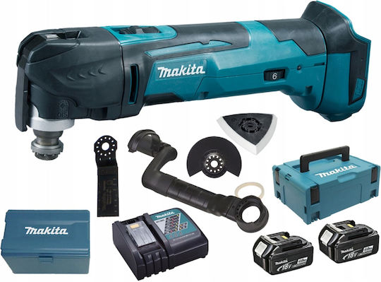 Makita DTM51RFJX1 Περιστροφικό Πολυεργαλείο 18V 2x3Ah με Ρύθμιση Ταχύτητας