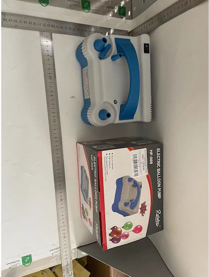 Electric Balloon Inflator Pump Flippy Two Outlets 220V 680W Power Party Accessories Blue-Grey