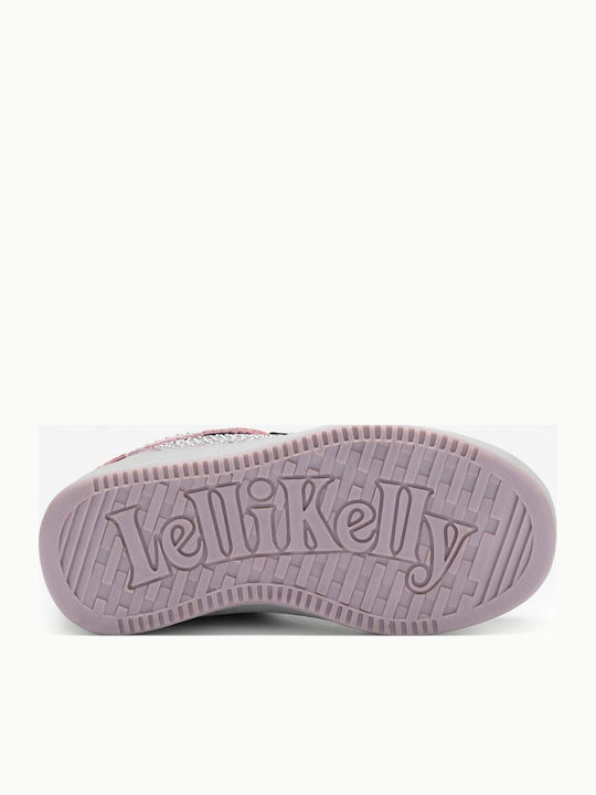 Frangetta Mix Παιδικά Sneakers High με Σκρατς Ροζ
