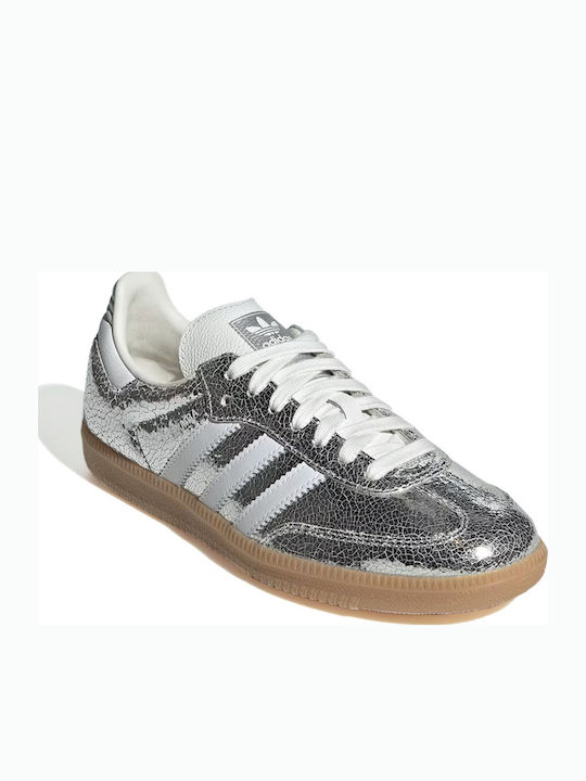 adidas Samba Og Sneakers Silver Metallic