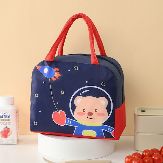 Schulische Isothermische Hand-Lunch-Tasche 2Es Blau 19 x 13 x 23cm