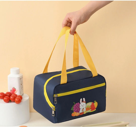Schulische Isothermische Hand-Lunch-Tasche 6.4Es Blau 21 x 20 x 30cm