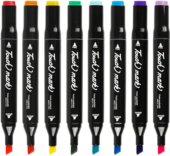 Ανεξίτηλος Μαρκαδόρος Multicolor 4mm