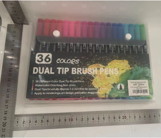 Μαρκαδόροι Σχεδίου Multicolor 0.4mm Σετ 36 χρώματα
