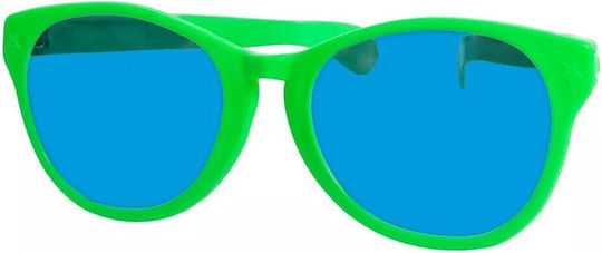 De carnaval Ochelari Verzi din Plastic 1buc