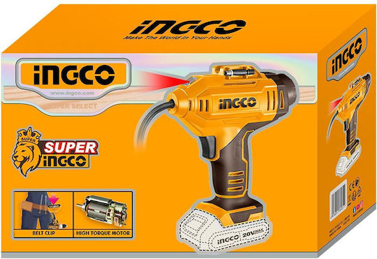 Ingco Car Tire Pump Rechargeable 20V (Without Battery)